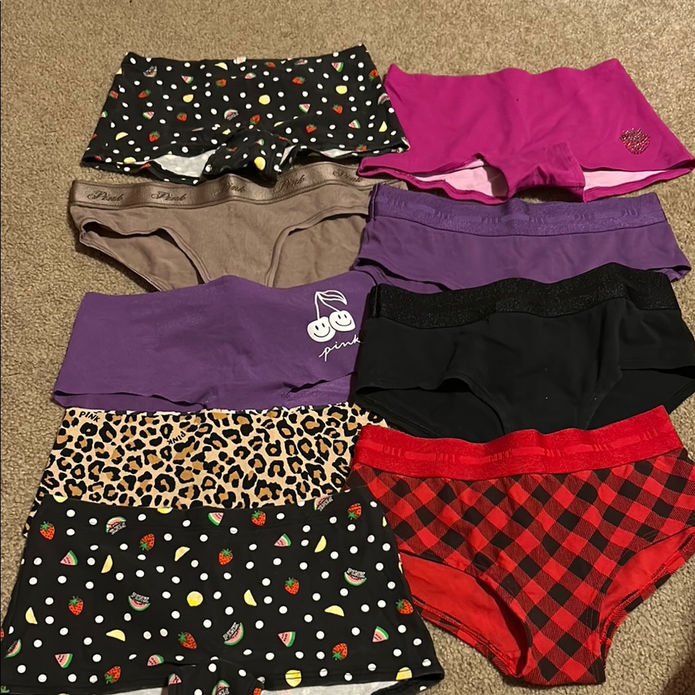 Colorful Patterned Underwear Collection with Lace Details 9